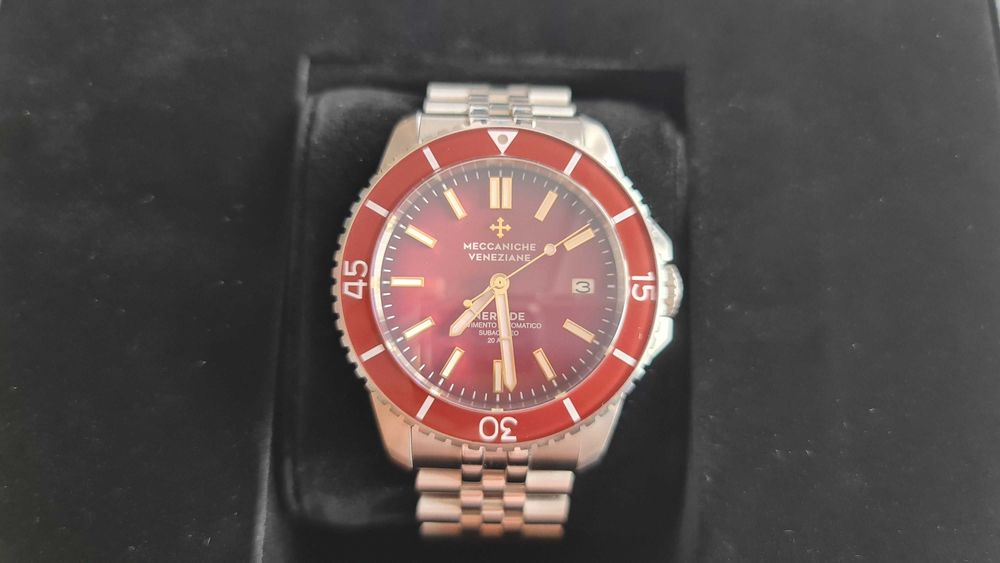 Meccaniche Veneziane Nereide - Red Rubino - Automatic
