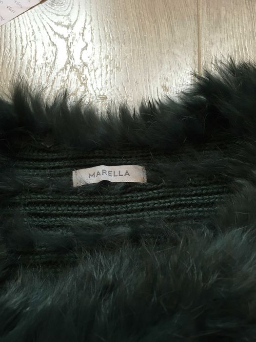 MARELLA пончо с косъм заек М