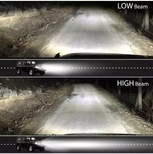 Faruri led auto rotunde 7 inch universale