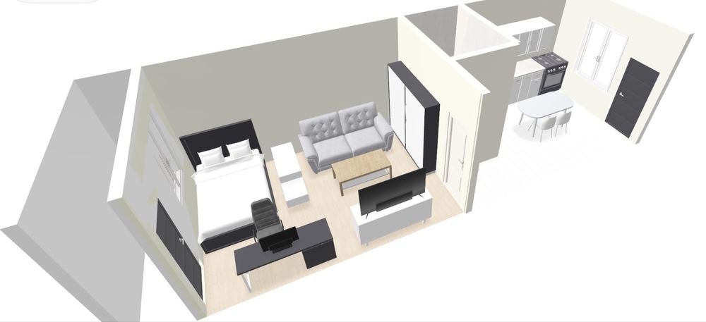 Продаётся 1 комнатная квартира на земле