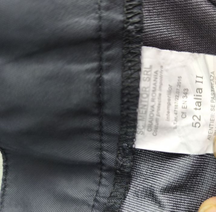 Costum izoterm 52 cu II  pompieri