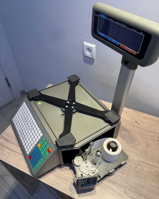 Shtrix tarozi Barkod chiqaradi Весы штрих принт