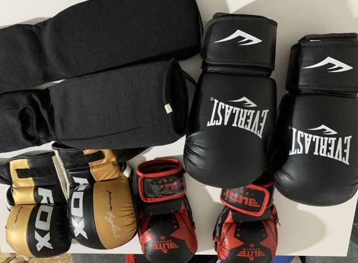 Набор мма кикбокс боевой самбо