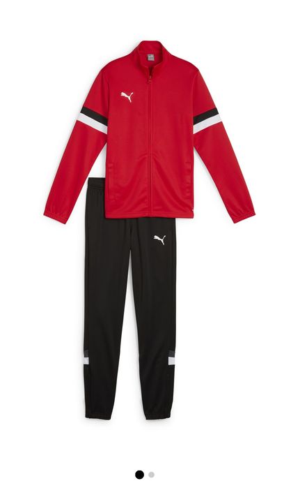 Puma анцуг/ футболен екип в червено и черно р-р 164 см.