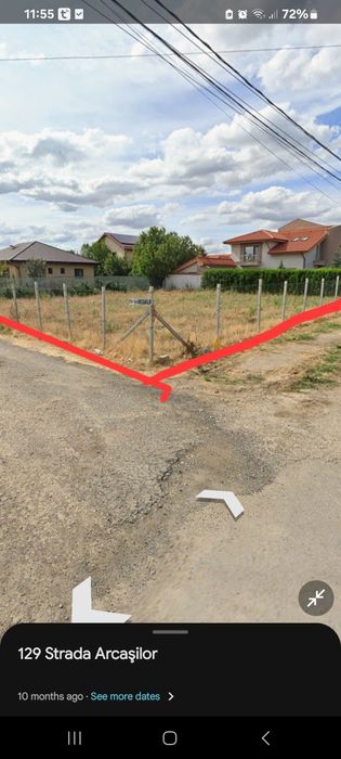 Vand teren Strada Arcasilor Galati cu dubla deschidere