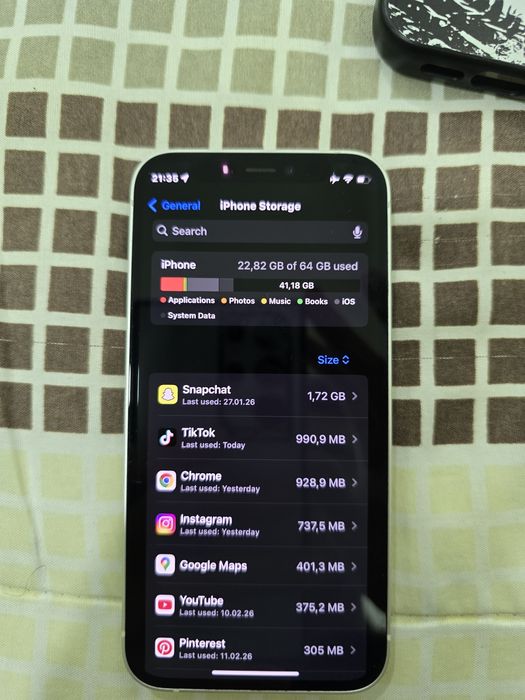 iPhone 12 mini 81% battery health