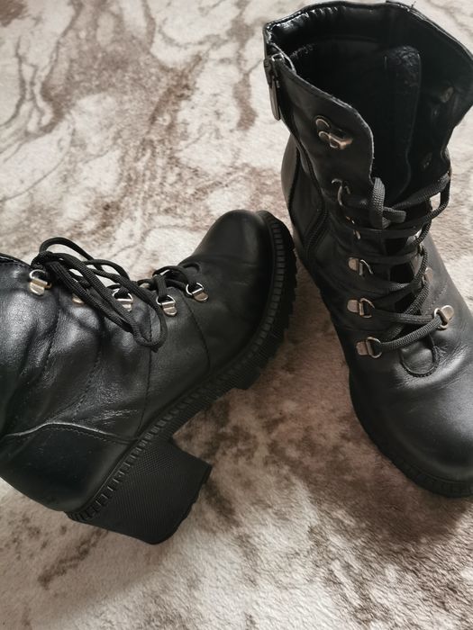 Дамски боти естествена кожа