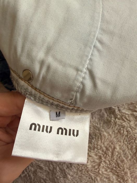 Къси дънки MIU MIU