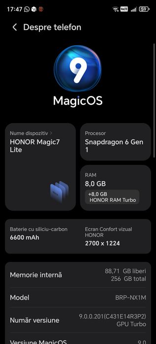 Honor Magic 7 Lite