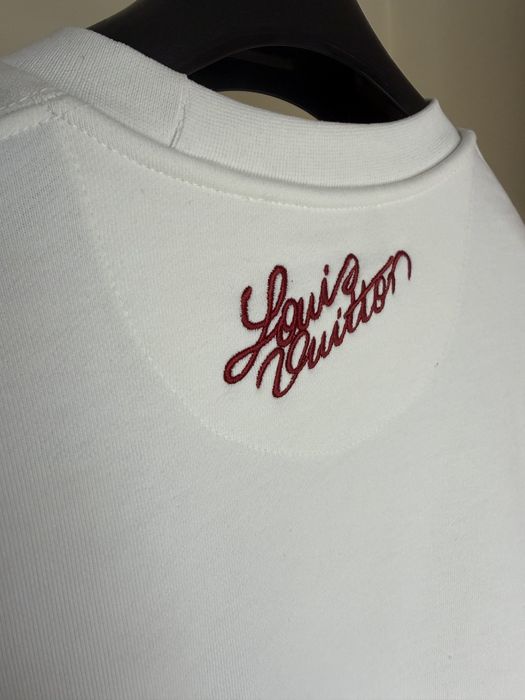 Блуза Louis Vuitton ribbon logo
