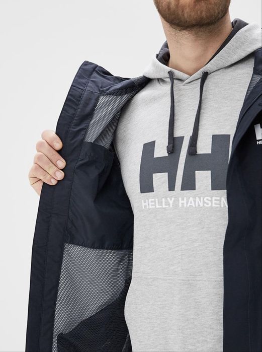 Куртка дождевик Helly Hansen синий р L 52