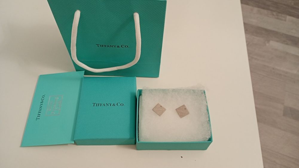 Cercei argint Tiffany & Co