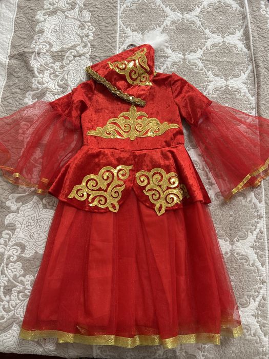 Казахское платье на девочку