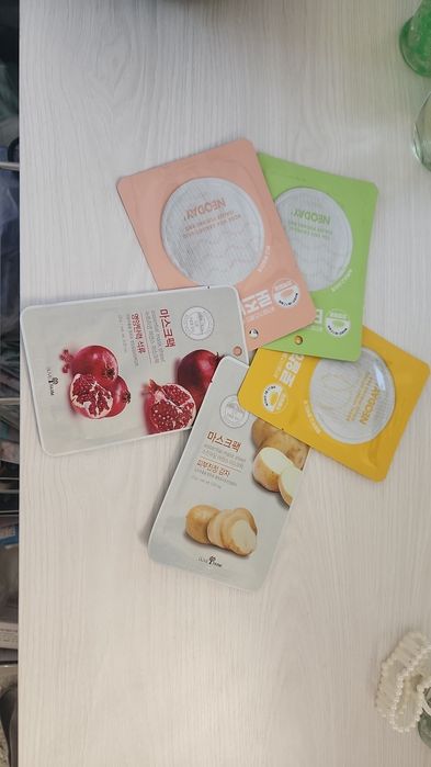 Крем умывашки крюшон маски Корея