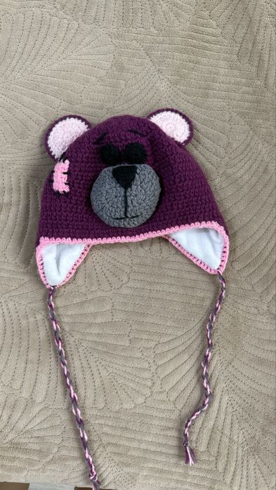 Детская зимняя одежда шапки