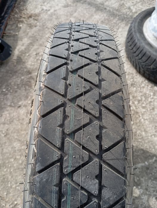 Резервна гума, тип патерица 15 Alfa Romeo 147 с крик и ключ