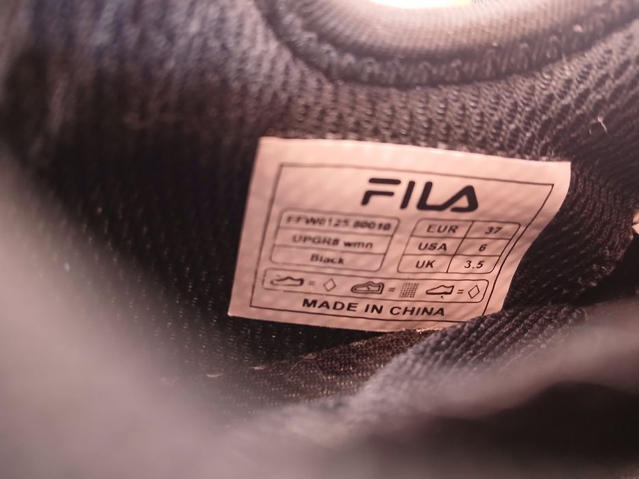Маратонки Fila, 36-37 номер