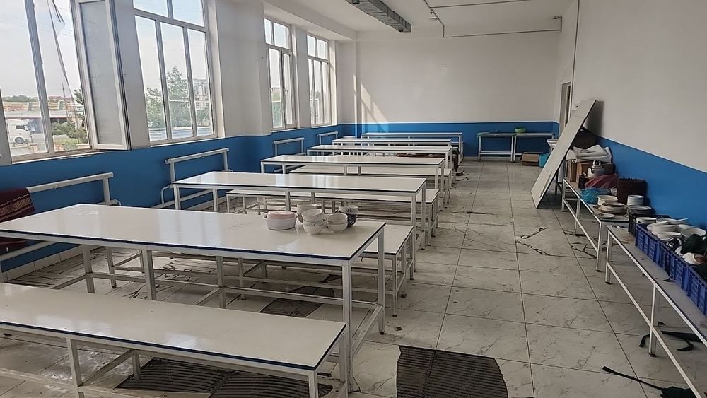 Tayyor ishlab turgan sistema tekstil fabrikasi