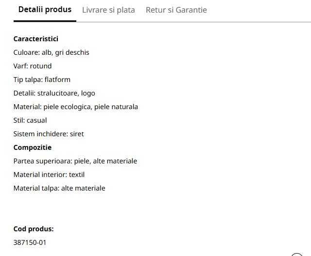 Adidasi PUMA dama Cali - piele nr. 42