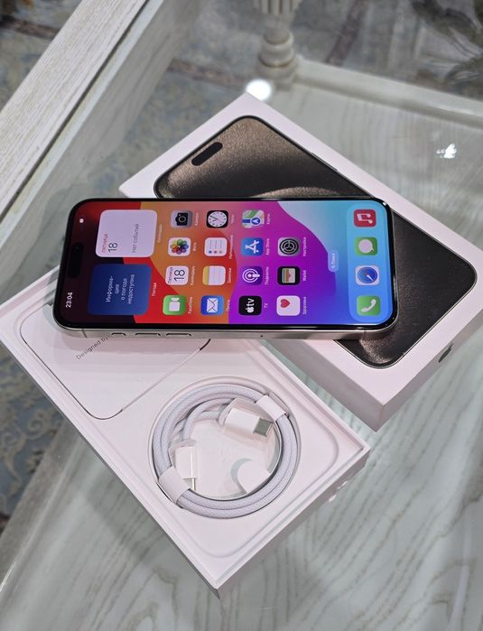 Muddatli to'lovga iphone 15 ProMax 256.GB