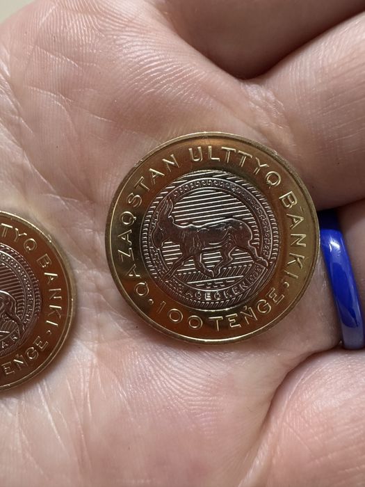 Монета 100тг обмен