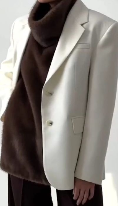 Норковая жилетка