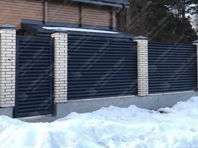 Забор жалюзи от производителя