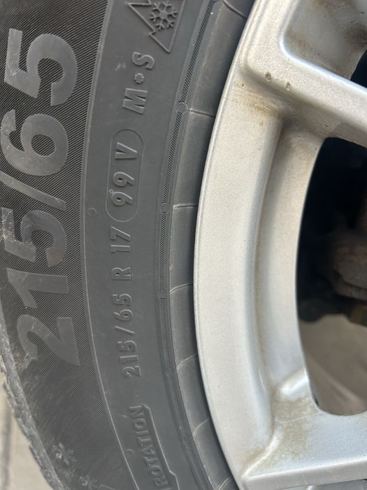 Джанти с зимни гуми 5*112