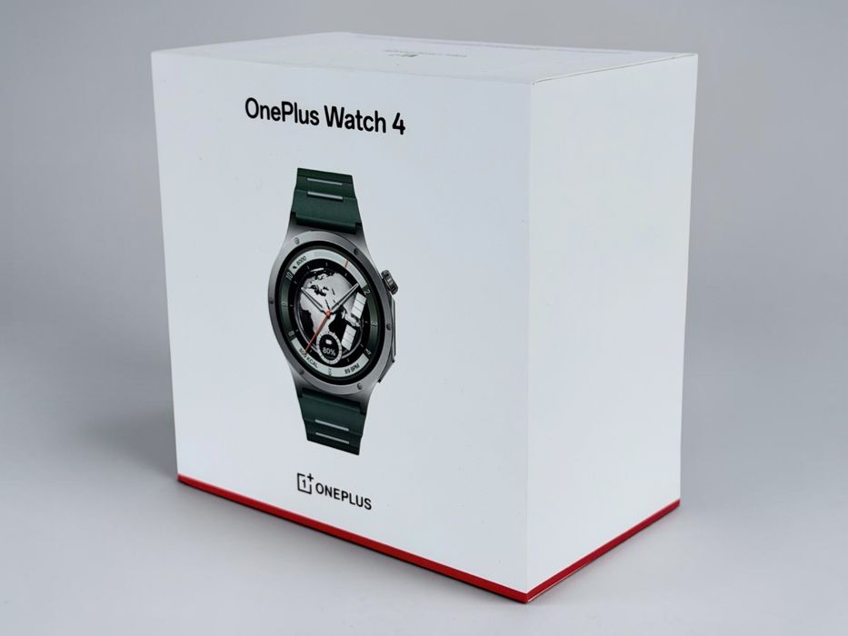 НОВ! OnePlus Watch 4 47mm Evergreen Titanium 2г. Гаранция!