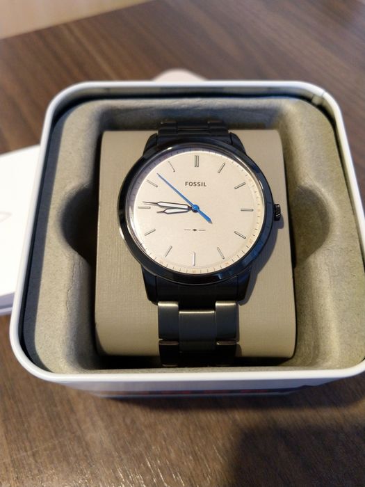 Ceas Fossil Minimalist nou slim design bonus curea piele