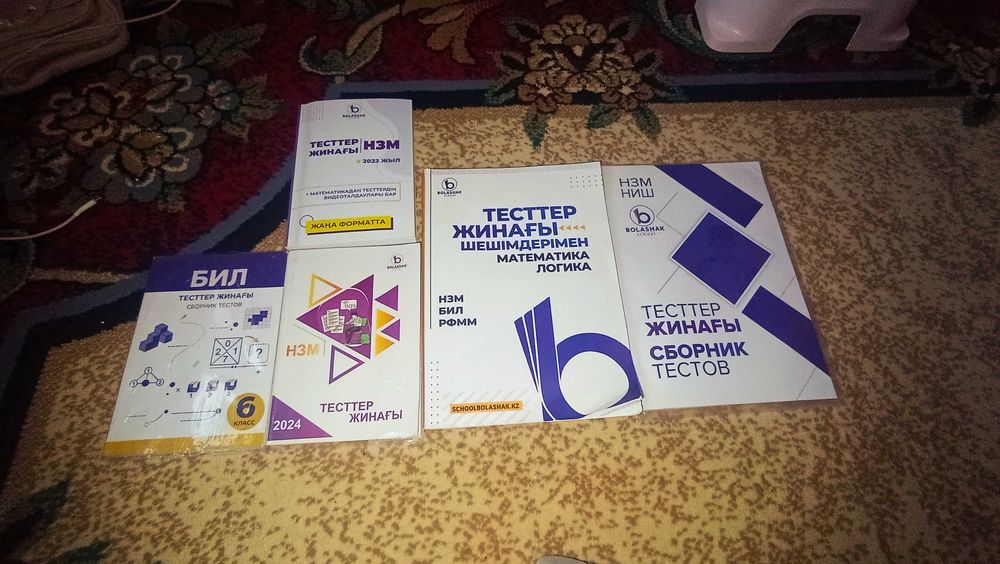 НИШ  дайындық тест кітаптары