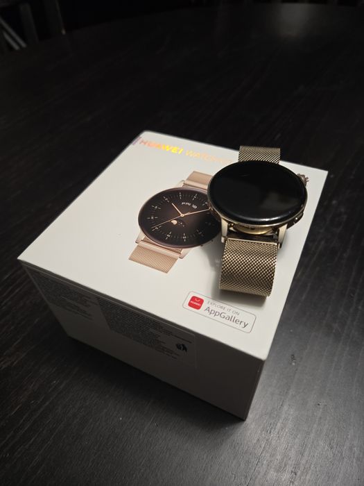 HUAWEI Watch GT 3 42mm Gold – Milanese, MIL-B19