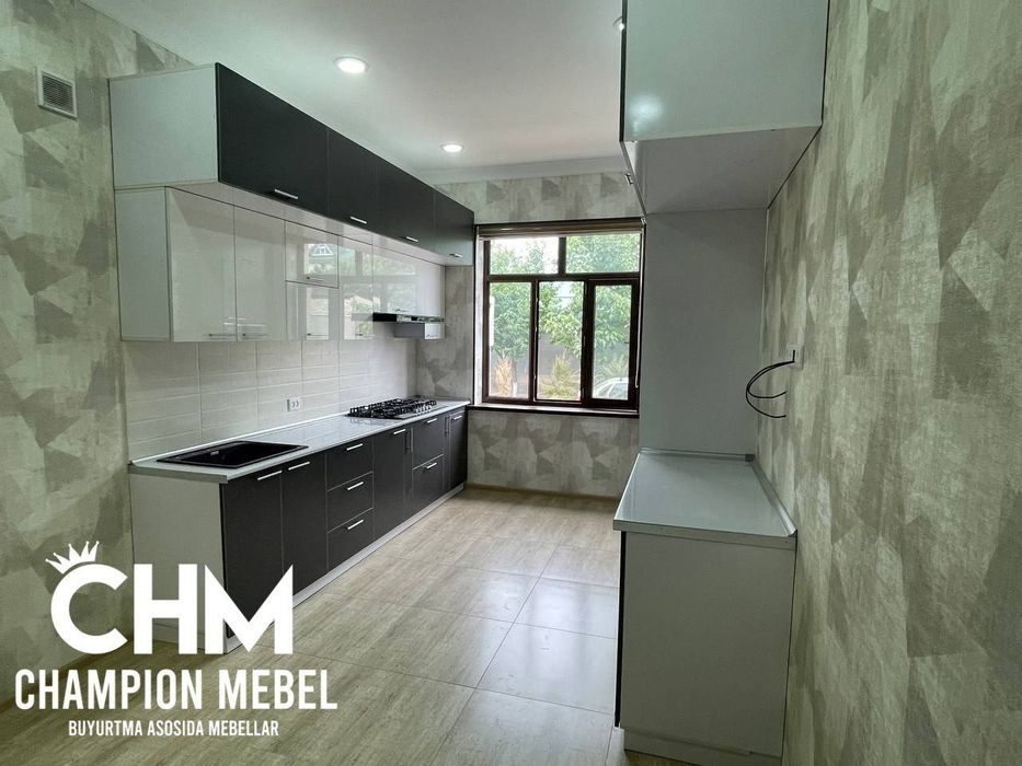 Буюуртма асосида замонавий ошхона мебеллари. Кухонный гарнитур