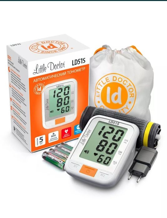 Тонометр автоматический D-51S с голосовым воспроизведением