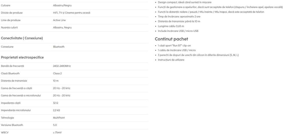 Casti wireless in-ear Hama Clip-On Active negru-verde NOI