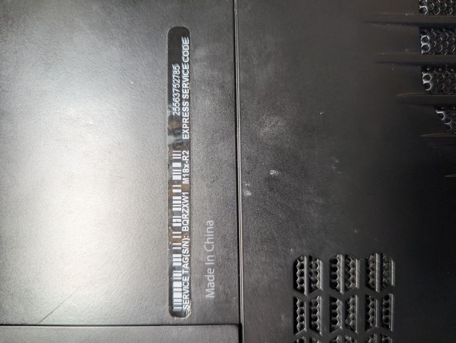 Alienware m18x r2 i7 3630qm la preț de piese