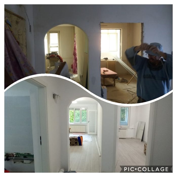 DEMONSTRATIE! Amenajari interioare,zugravi,faiantari