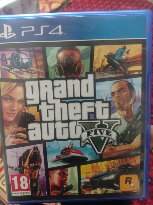 Продаётся диск GTA 5 PLAYSTATION 4
