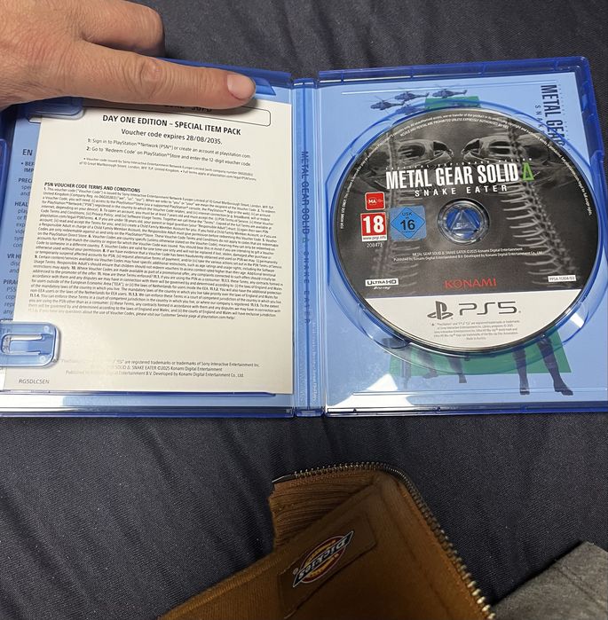 Metal Gear Solid delta ps5