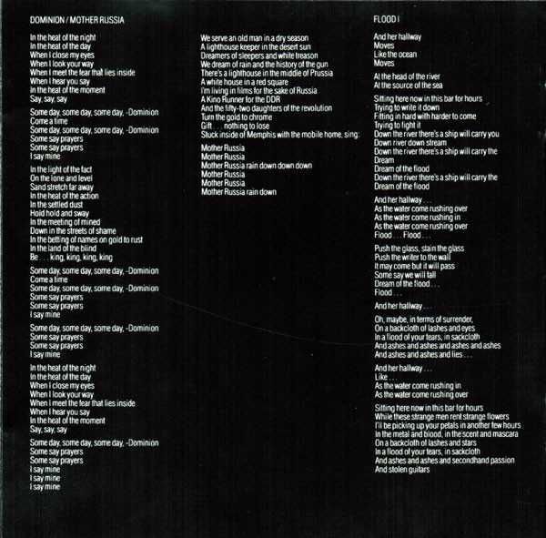 CD The Sisters of Mercy - Floodland 1987