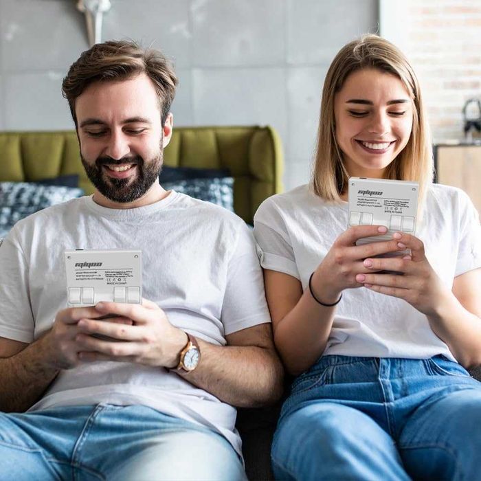 Ретро конзола Miyoo Mini Plus (64GB) + Калъф - Сива (Retro Gray)