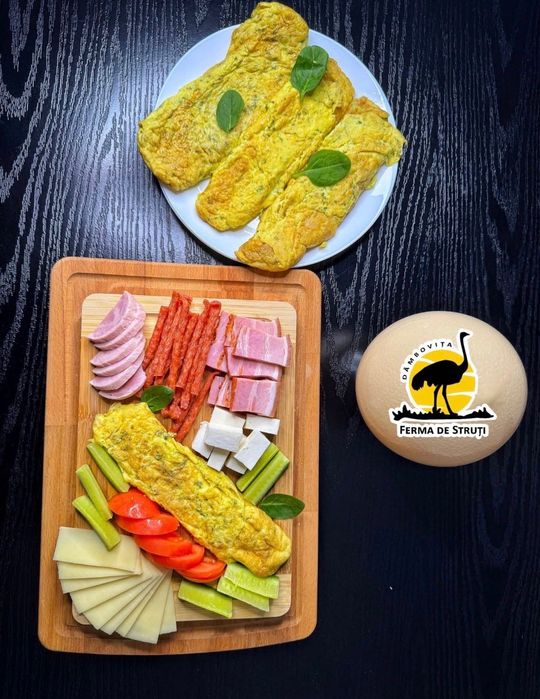 Ouă de Struț proaspete pentru consum