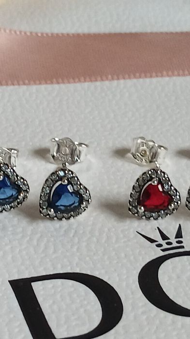 Cercei Noi Pandora Moments Timelles Heart Silver S 925Ale