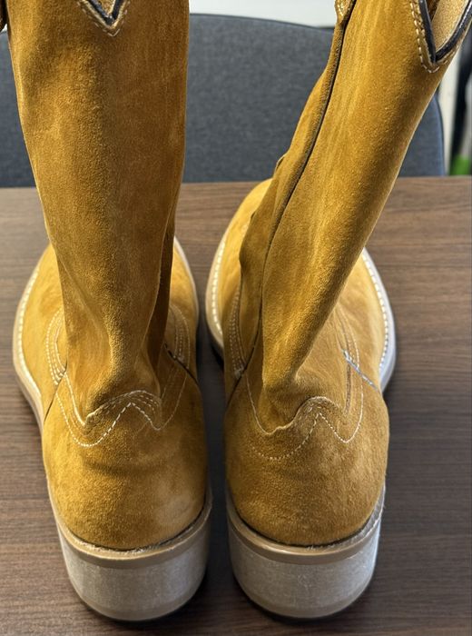 Кожени ботуши от естествена кожа