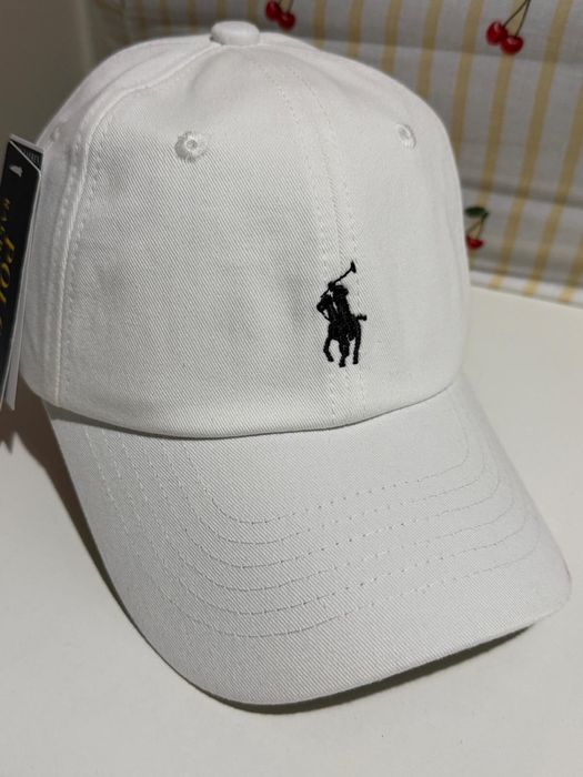 Sapca polo alba !noua !