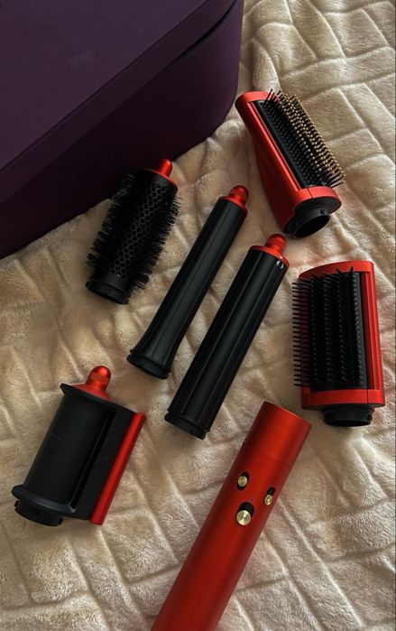 Dyson airwrap long topaz orange limited collection