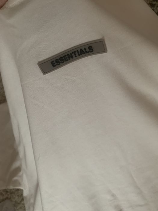 Tricou Essentials Fear of God White M (oversized fit)