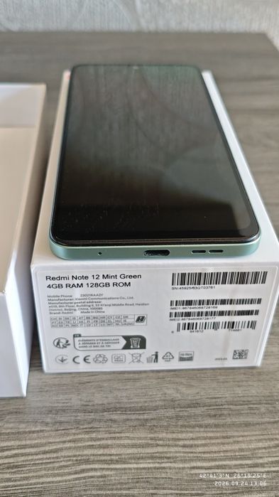 Като нов GSM XIAOMI REDMI NOTE 12, 128GB, 4 GB