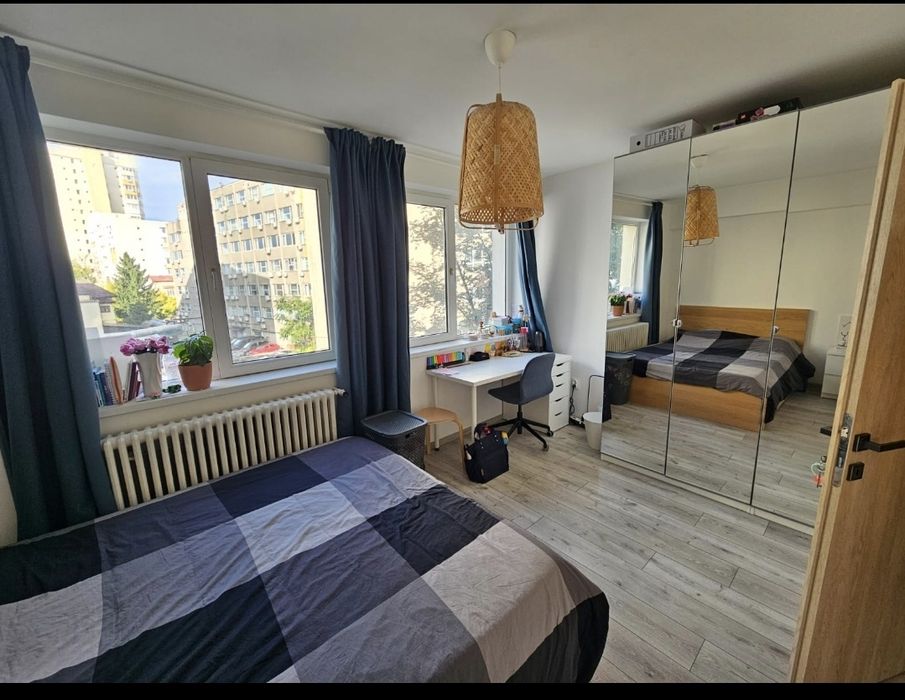 Apartament 3 camere Mobiliat si Utilat Complet,  Bd Iancu de Hunedoara nr 37, etaj 3/8, suprafata totala 64 mp