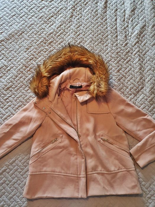 Розово палто Зара